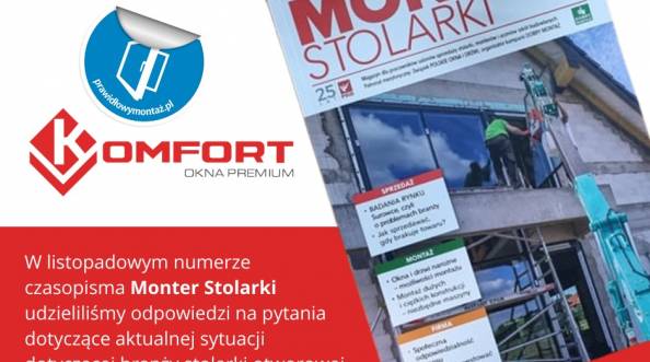 Monter Stolarki - W roli eksperta