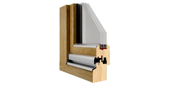 Okna drewniane Pozbud Premium 92
